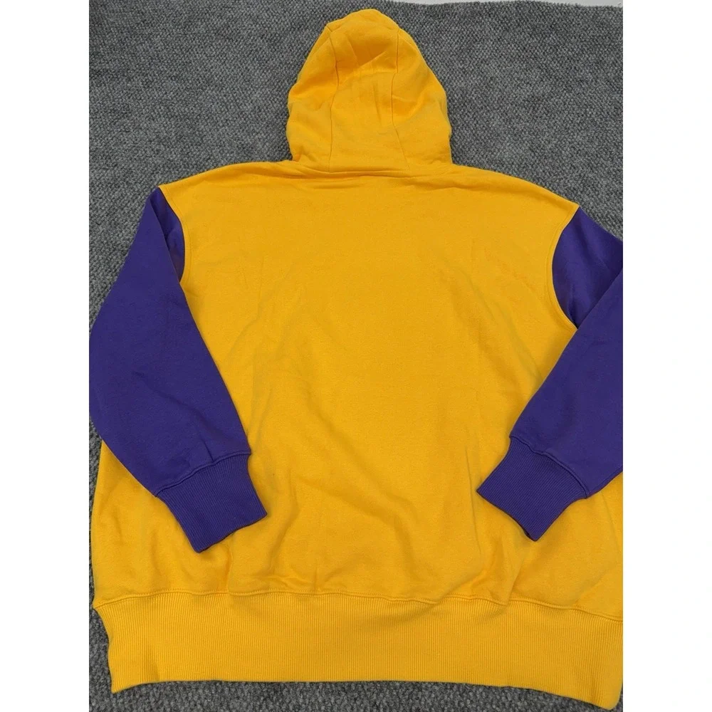 Nike LSU Tigers Hoodie Sweatshirt Size Large Oversized Pullover NCAA - New